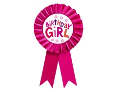 Значка розетка Birthday Girl