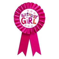 Значка розетка Birthday Girl