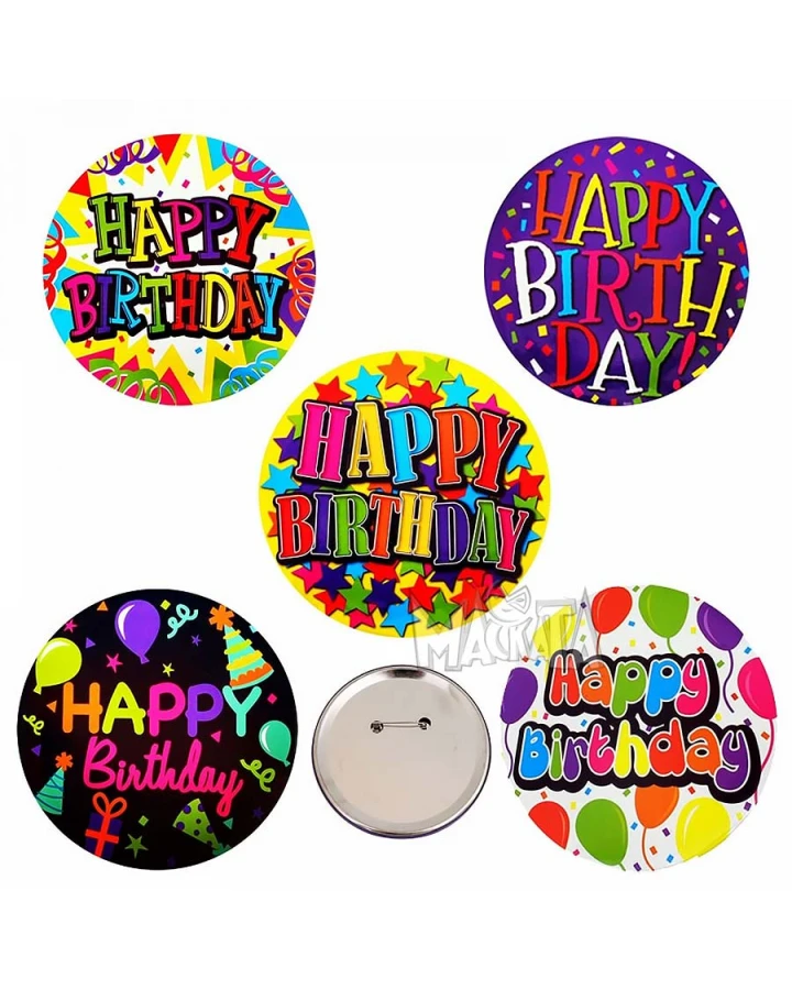 Значка Happy Birthday