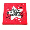 Парти салфетки - Happy Birthday в червен цвят 20бр