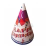 Парти шапка - Happy Birthday - 5бр