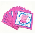 Парти салфетки - Peppa Pig 20бр