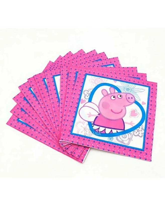 Парти салфетки - Peppa Pig 20бр