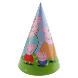 Парти шапки с Peppa Pig - 5бр