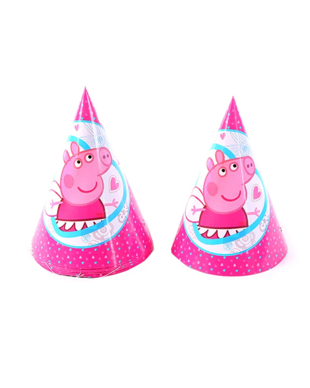 Парти шапки с Peppa Pig - 5бр