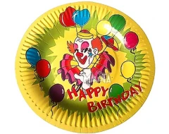 Парти чинии - Happy Birthday 10бр