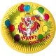 Парти чинии - Happy Birthday 10бр