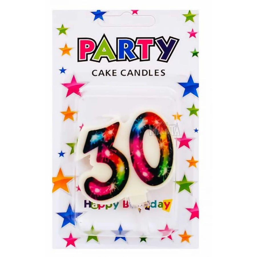 Юбилейни свещи Happy Birthday