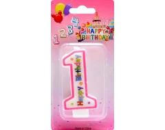 Свещи за парти Happy Birthday