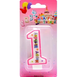 Свещи за парти Happy Birthday