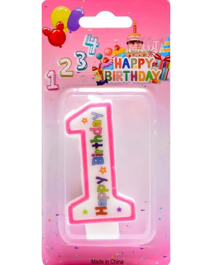 Свещи за парти Happy Birthday