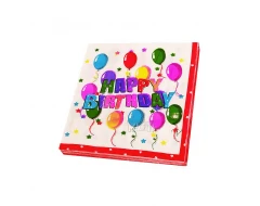 Парти салфетки - Happy Birthday 20бр