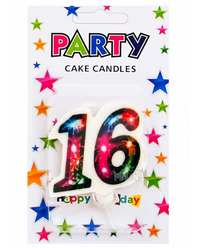 Юбилейни свещи Happy Birthday