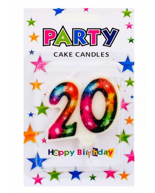 Юбилейни свещи Happy Birthday
