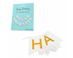 Банер Happy Birthday лукс