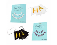 Банер Happy Birthday лукс