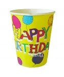 Парти чаши - Happy Birthday 10бр Парти чаши - Happy Birthday 10бр