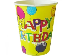 Парти чаши - Happy Birthday 10бр