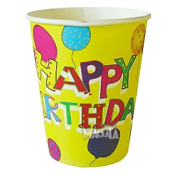 Парти чаши - Happy Birthday 10бр