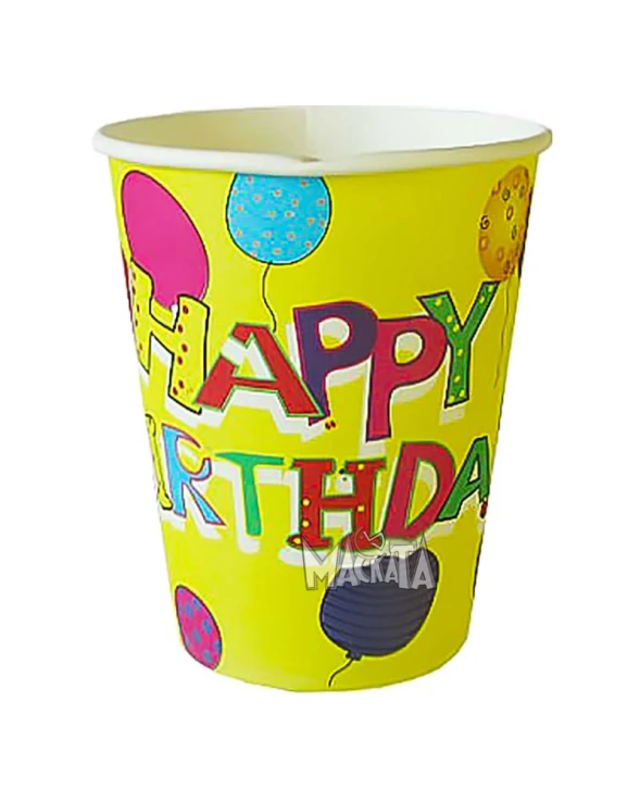 Парти чаши - Happy Birthday 10бр