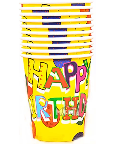 Парти чаши - Happy Birthday 10бр