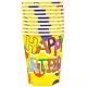 Парти чаши - Happy Birthday 10бр