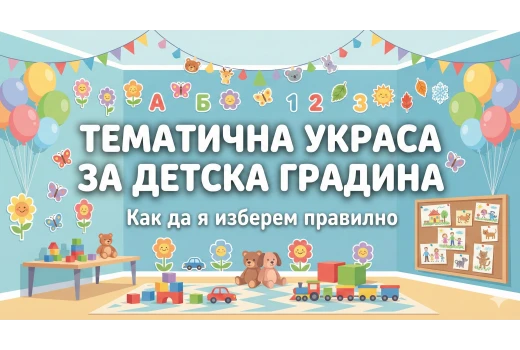 Как да изберем тематична украса за детска градина