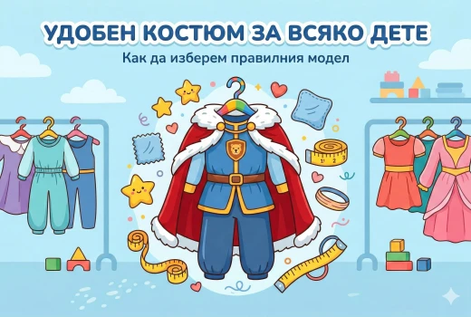 Как да изберем карнавален костюм, ако детето е с наднормено тегло или е по-високо за възрастта си