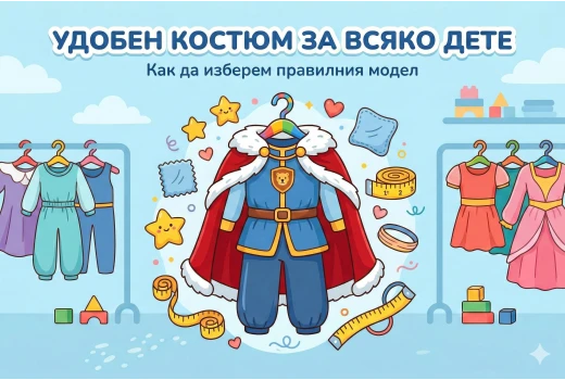 Как да изберем карнавален костюм, ако детето е с наднормено тегло или е по-високо за възрастта си