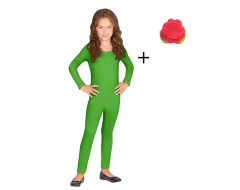 Детски карнавален костюм на роза