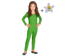 Детски карнавален костюм на бял крин