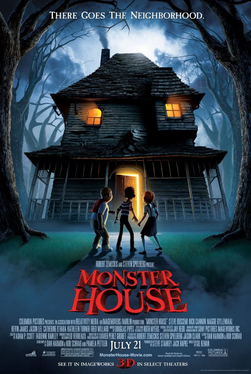 Monster House (2006) - Подходящ филм за деца за Хелоуин